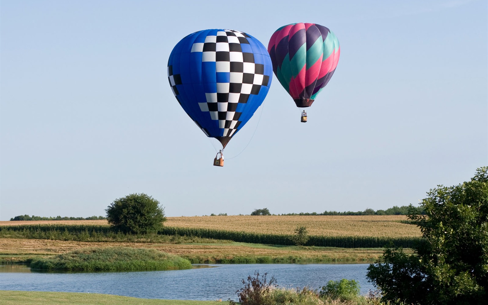 Hot air balloon wallpaper #18 - 1680x1050