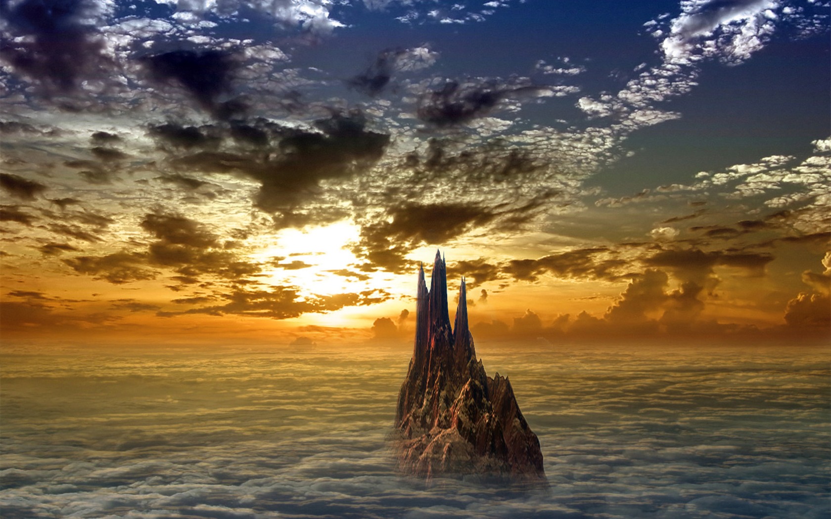 Dream náladu Ranní HD Wallpaper #12 - 1680x1050