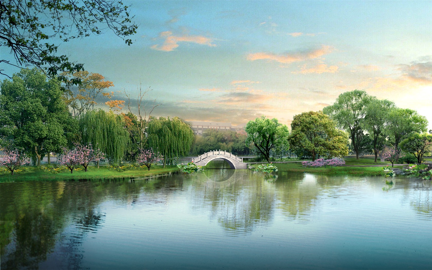 建築園林精美壁紙 #21 - 1680x1050