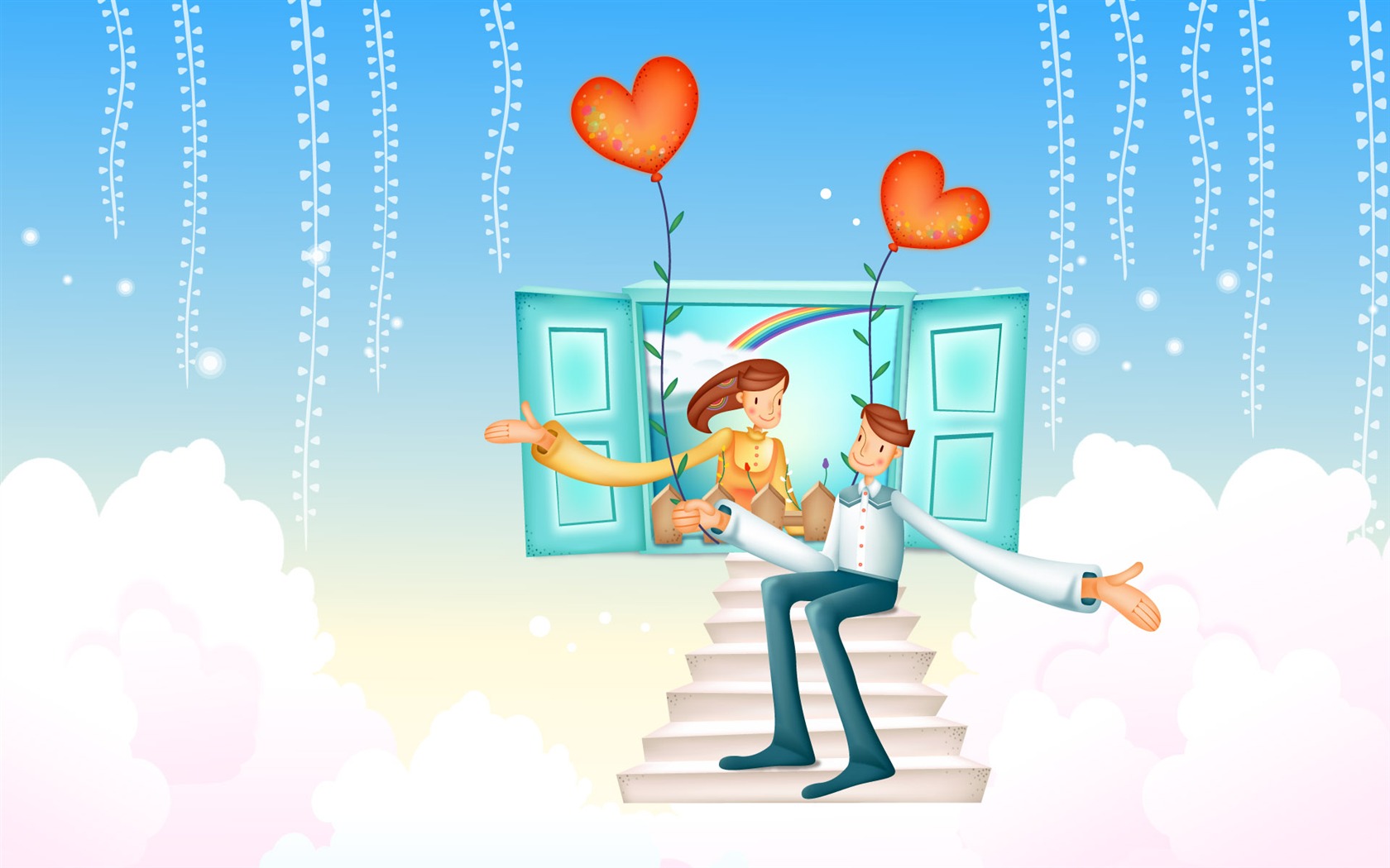 Valentine's Day Theme Wallpapers (2) #19 - 1680x1050