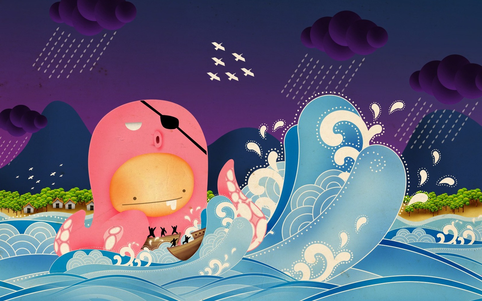 Ilustrace Design kolekce Wallpaper #33 - 1680x1050