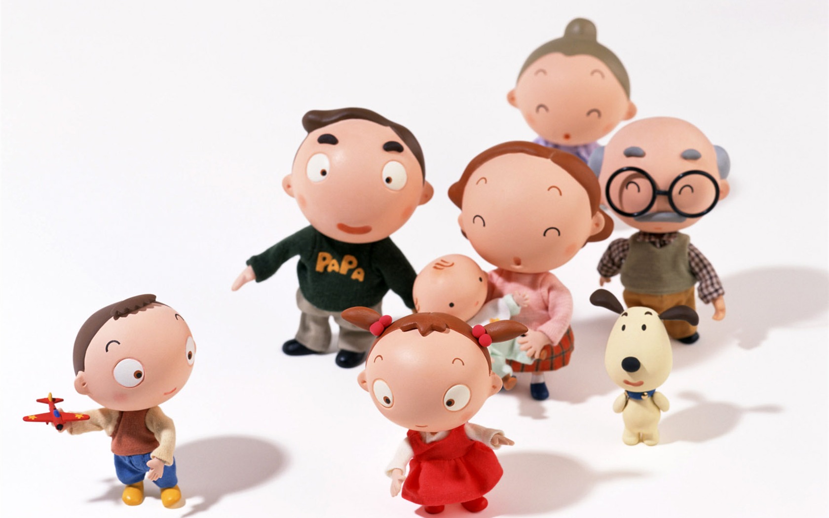 Happy Family wallpaper album (2) #2 - 1680x1050
