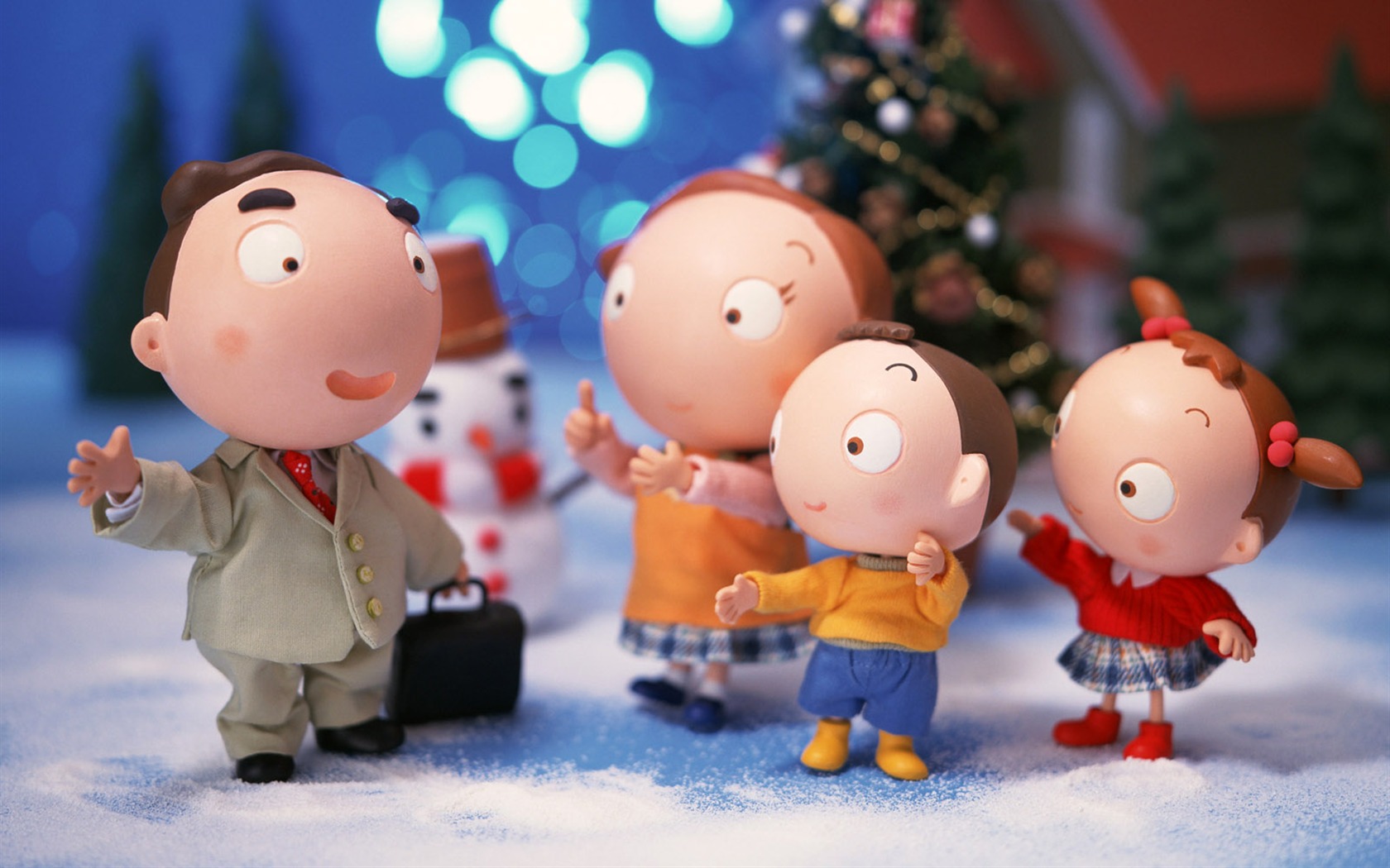 Happy Family wallpaper album (3) #1 - 1680x1050