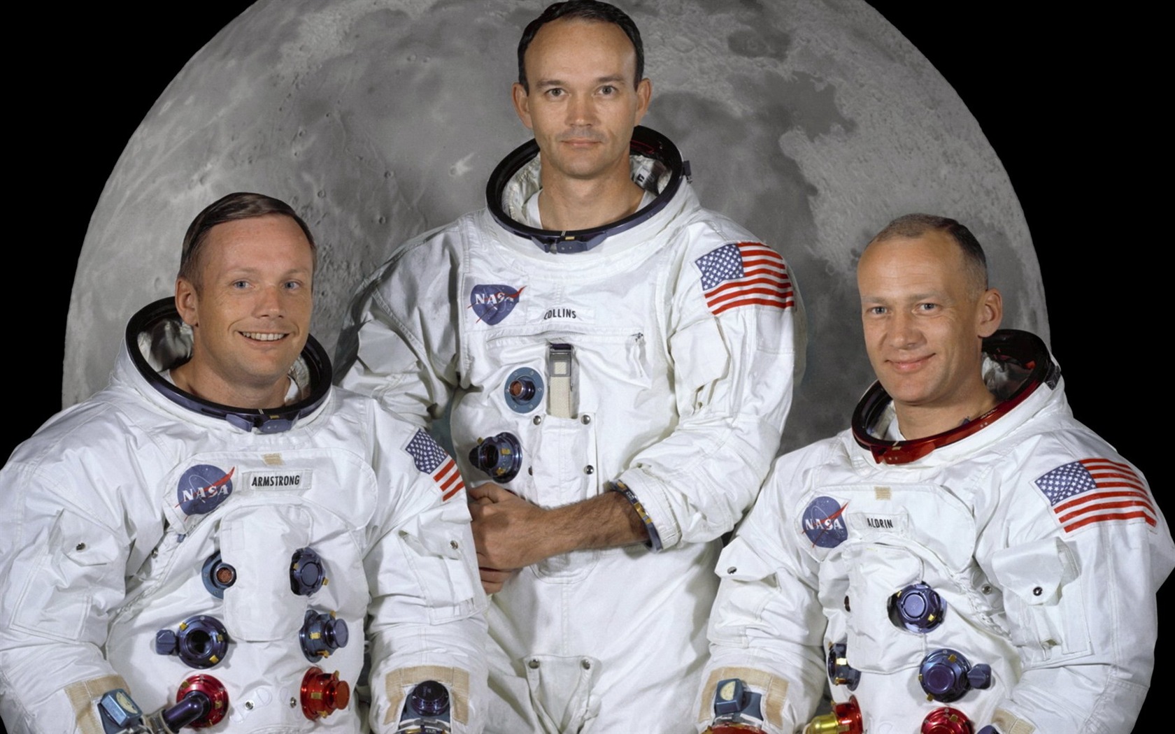 Apollo 11 vzácných fotografií na plochu #2 - 1680x1050