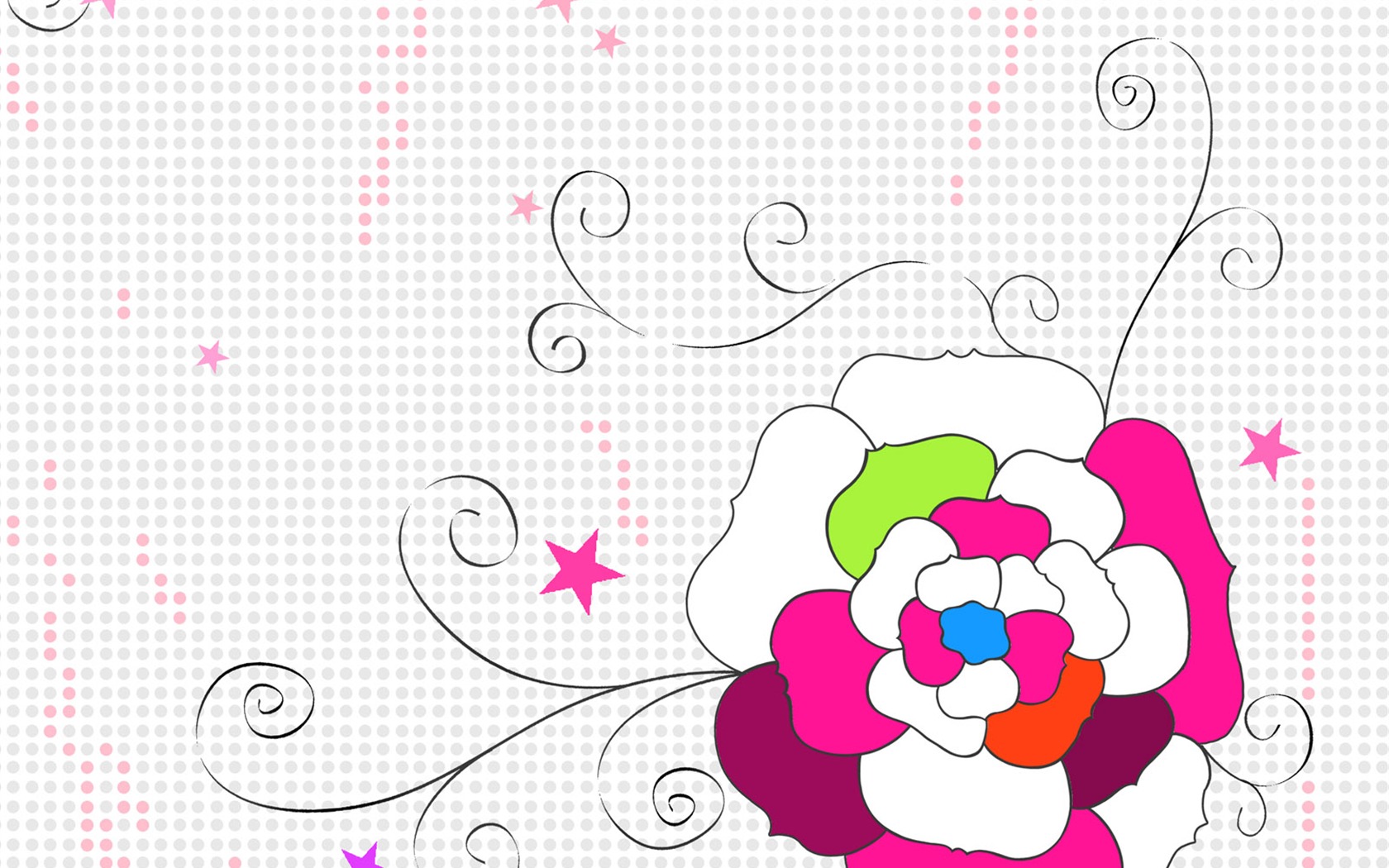 Synthetic Flower HD Wallpapers #24 - 1680x1050