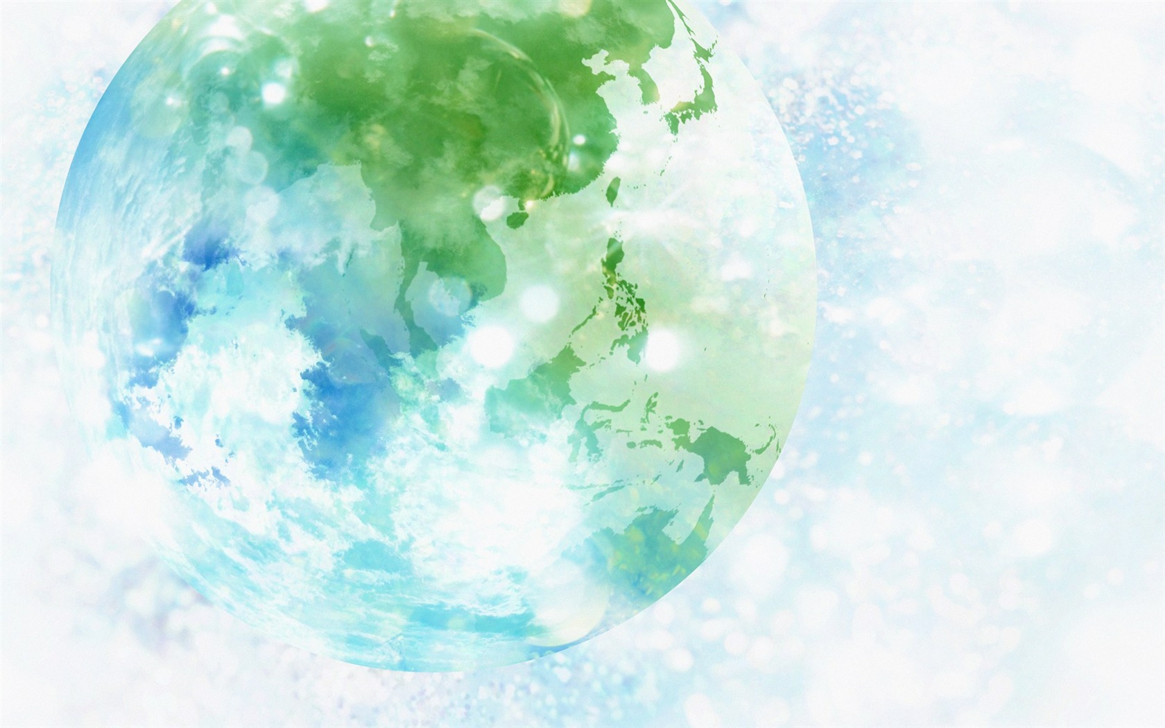 Green environmental topics PS Wallpaper #10 - 1680x1050