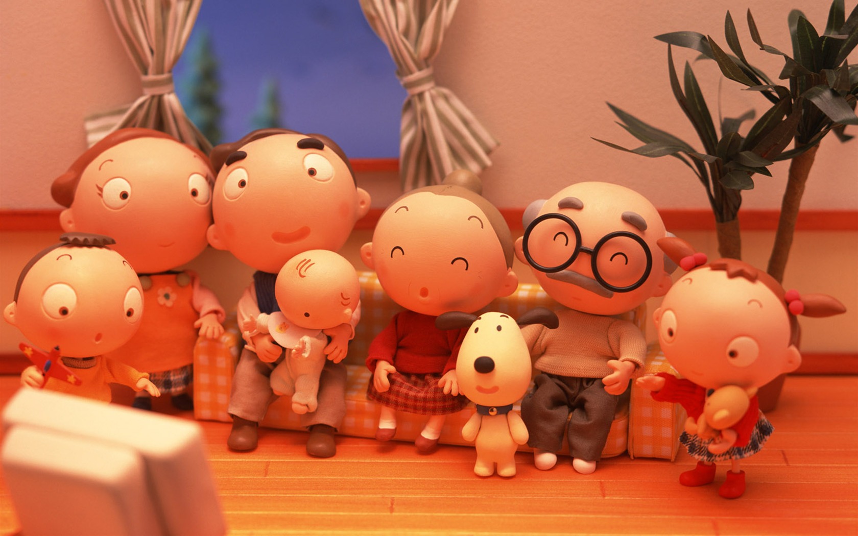Happy Family wallpaper album (5) #3 - 1680x1050