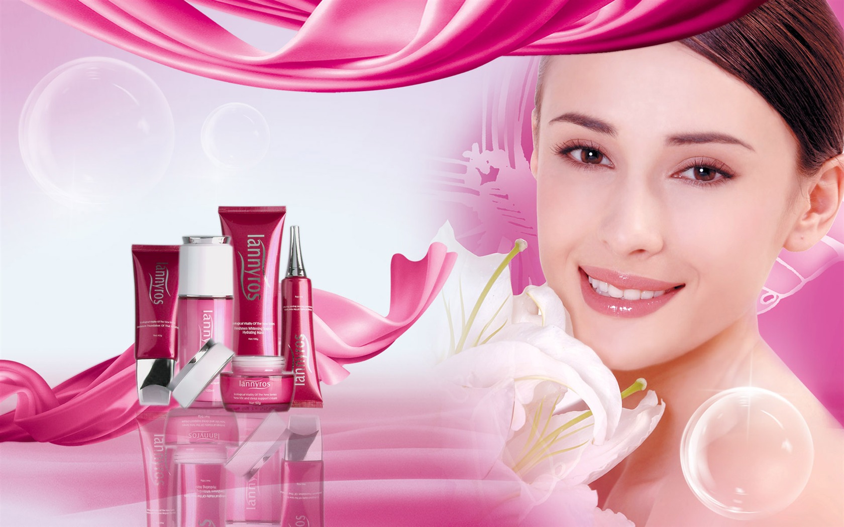 Cosmetics Advertising Wallpaper Album (1) #8 - 1680x1050