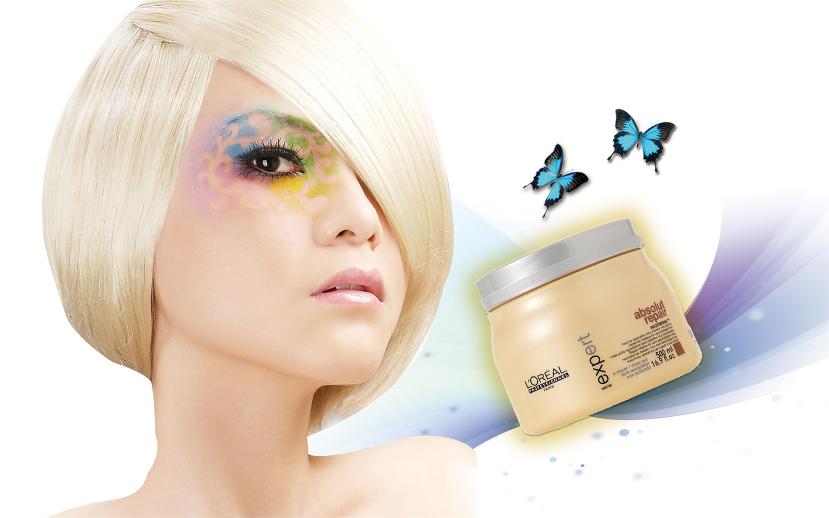 Cosmetics Advertising Wallpaper Album (2) #18 - 1680x1050