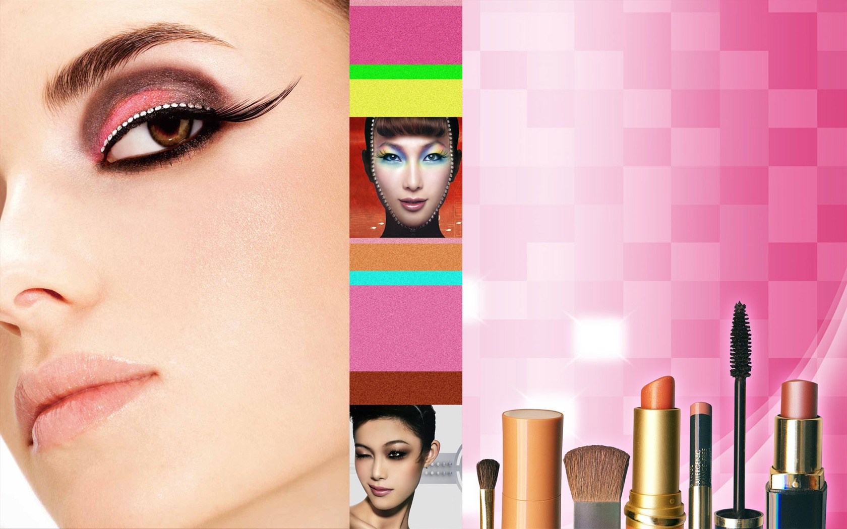 Cosmetics Advertising Wallpaper Album (4) #13 - 1680x1050