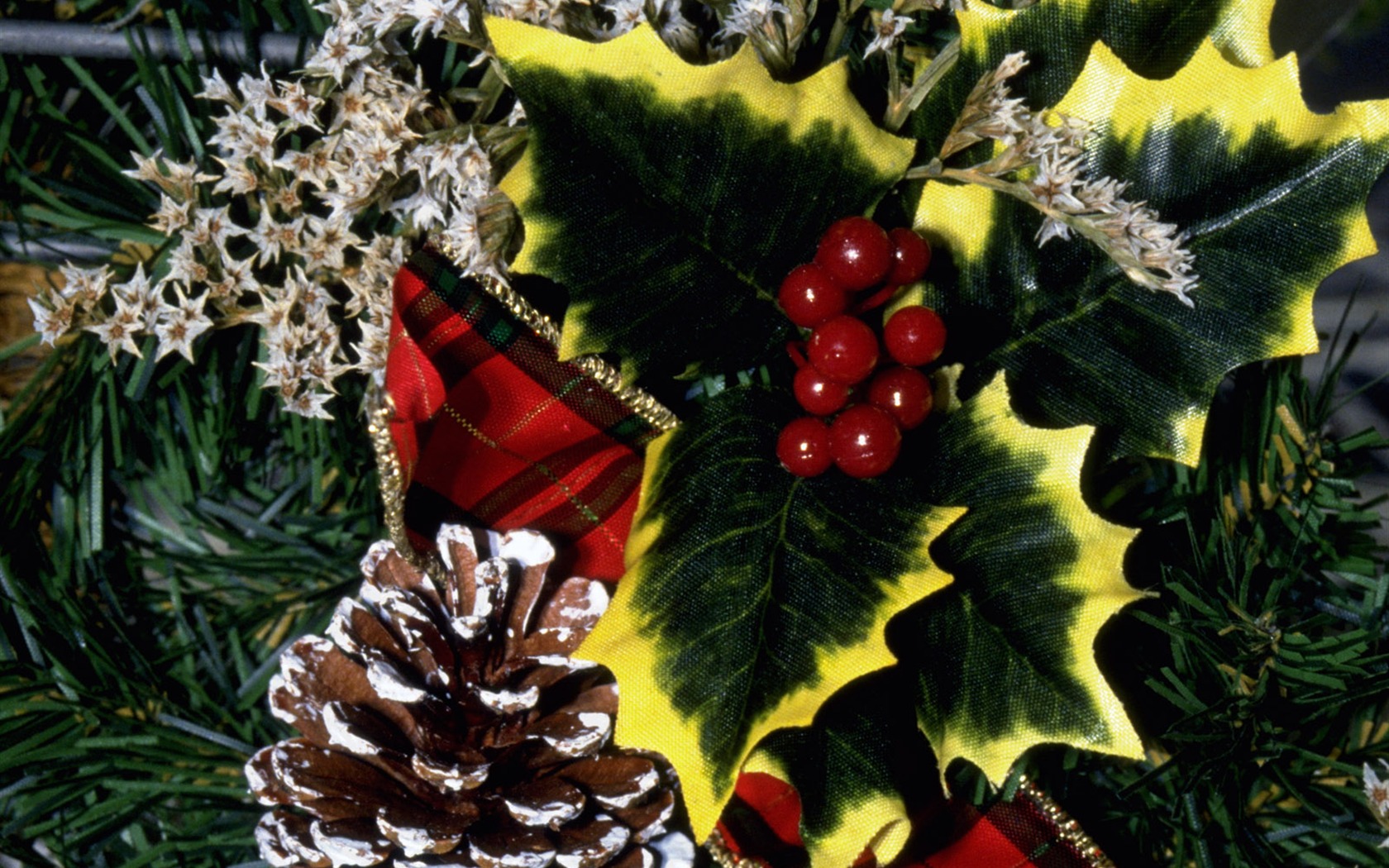 Weihnachten Landschaftsbau Serie Tapeten (15) #10 - 1680x1050