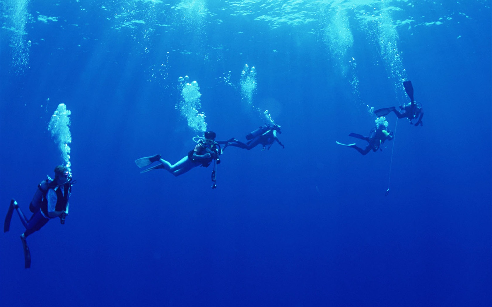 深蓝海底世界壁纸2 - 1680x1050