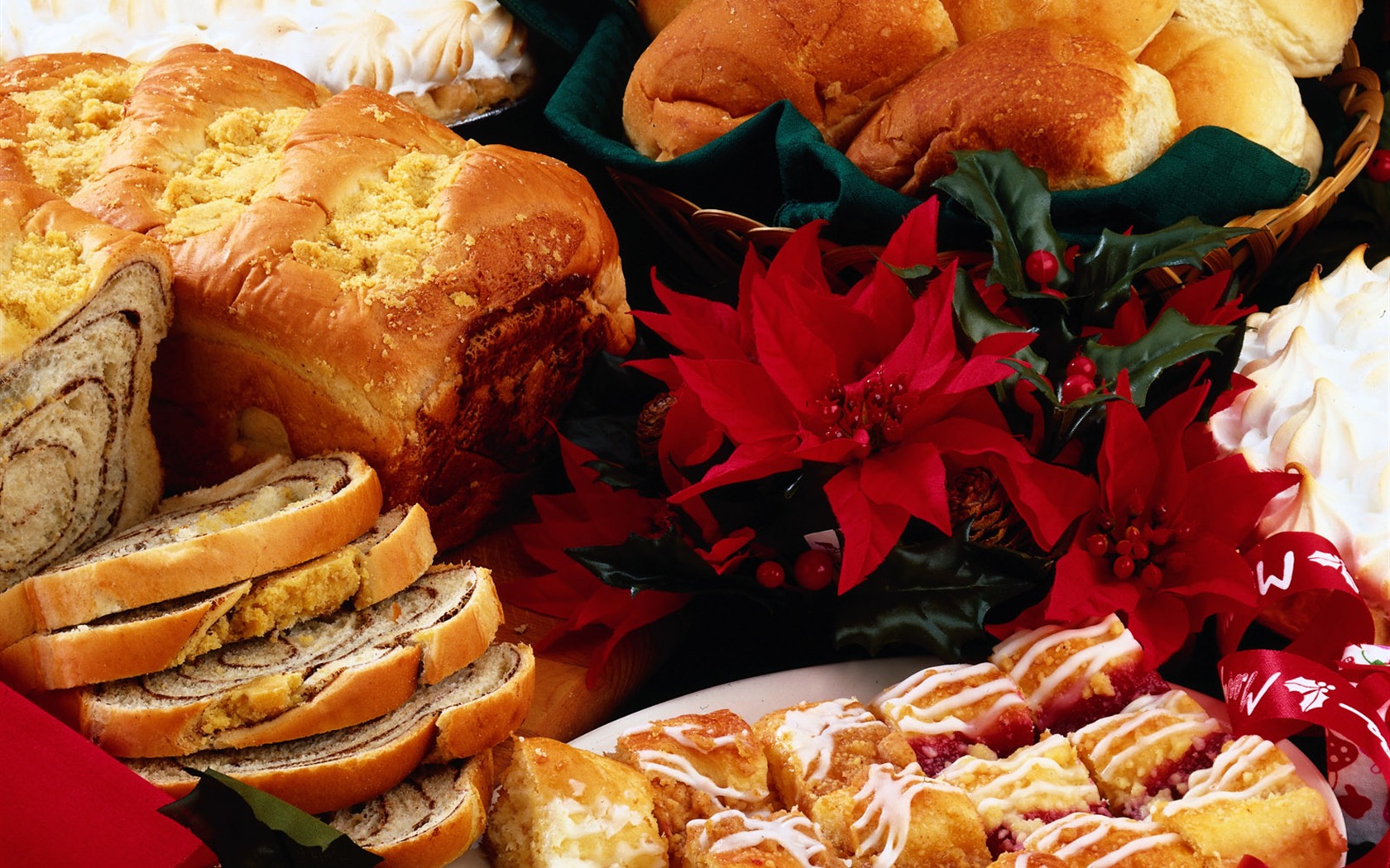 Christmas landscaping series wallpaper (16) #7 - 1680x1050