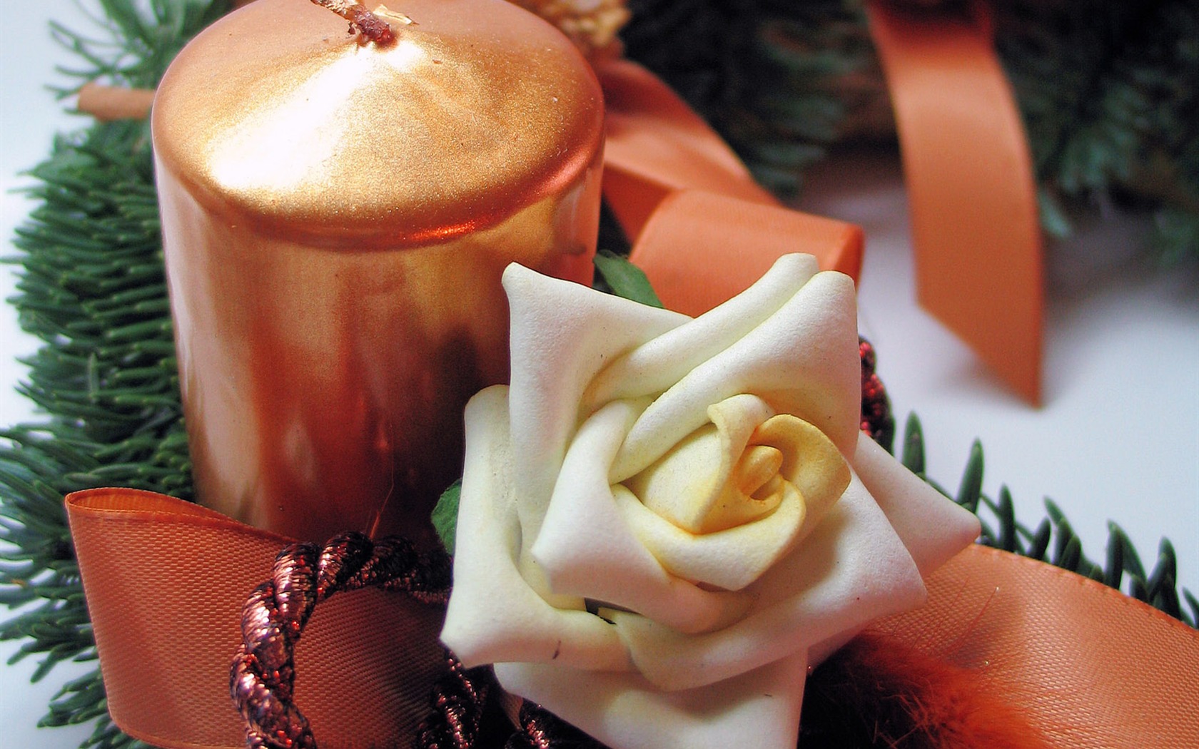 Christmas landscaping series wallpaper (17) #1 - 1680x1050