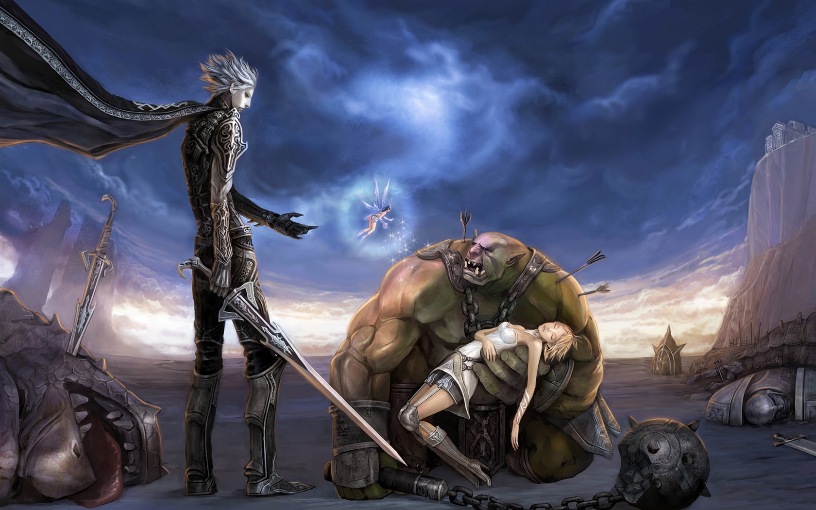 Game CG Collection Wallpapers (6) #15 - 1680x1050