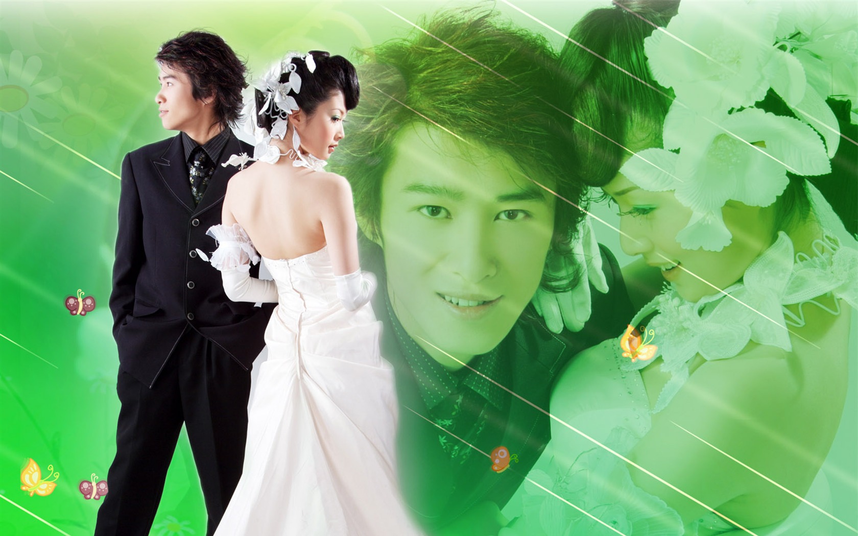 Wedding photography wallpaper album (2) #19 - 1680x1050