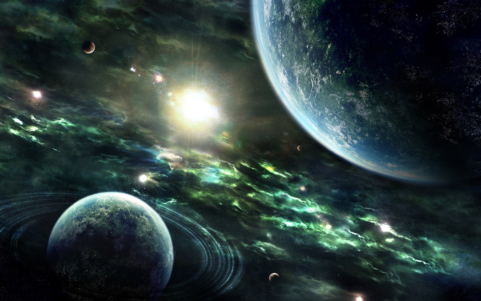 Star Earth HD Wallpapers #8 - 1680x1050