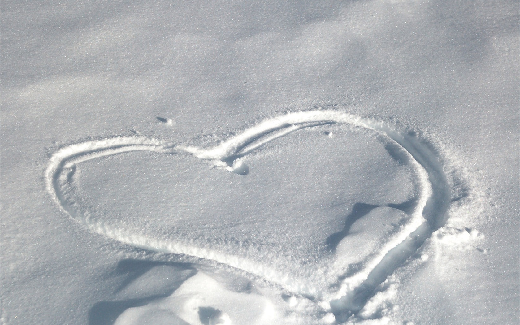 Love heart wallpaper album (3) #14 - 1680x1050