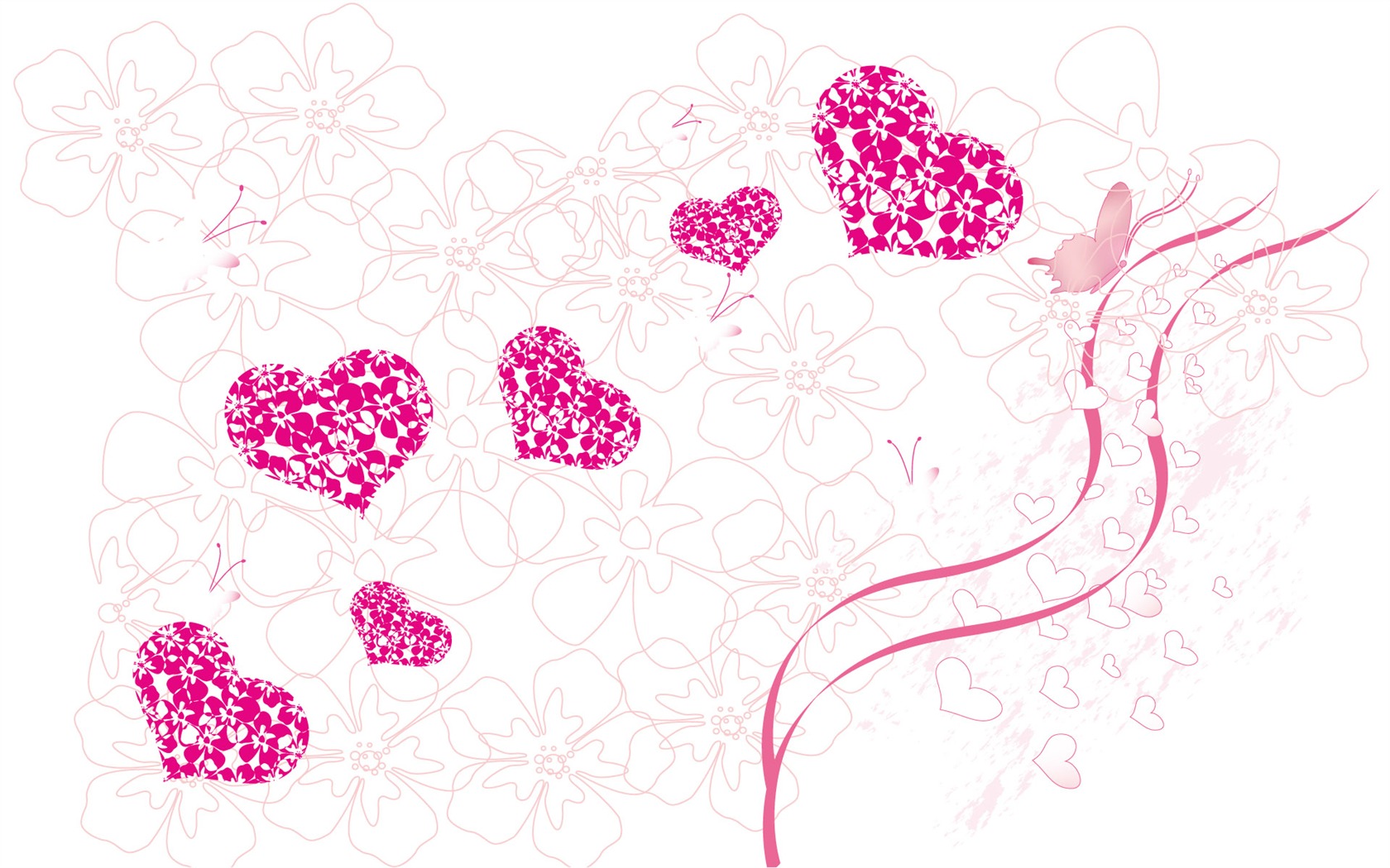 Valentinstag Love Theme Wallpaper #23 - 1680x1050