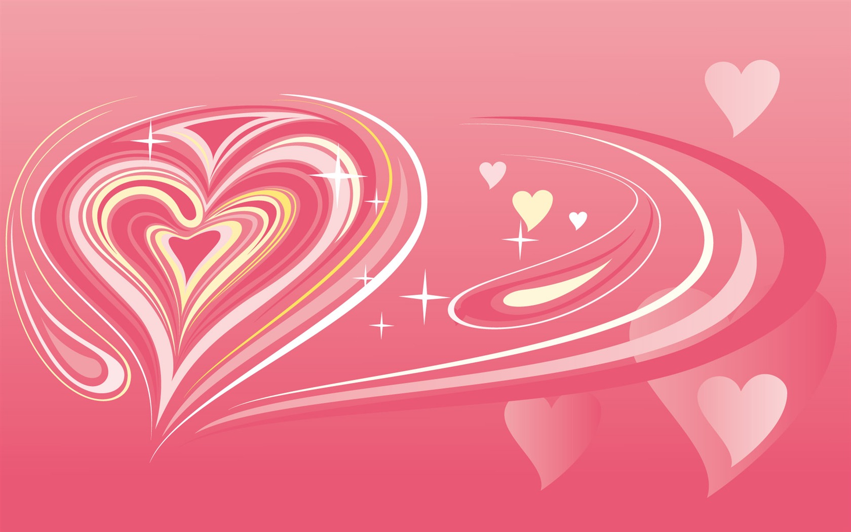 Valentýna Tapety Láska téma #40 - 1680x1050
