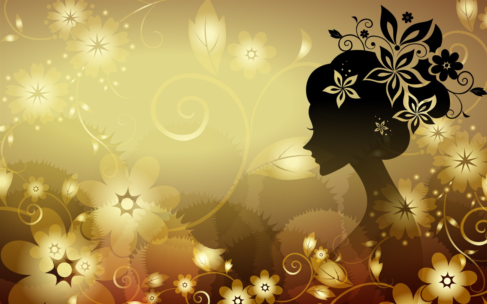 Vector happy childhood Wallpaper (5) #4 - 1680x1050