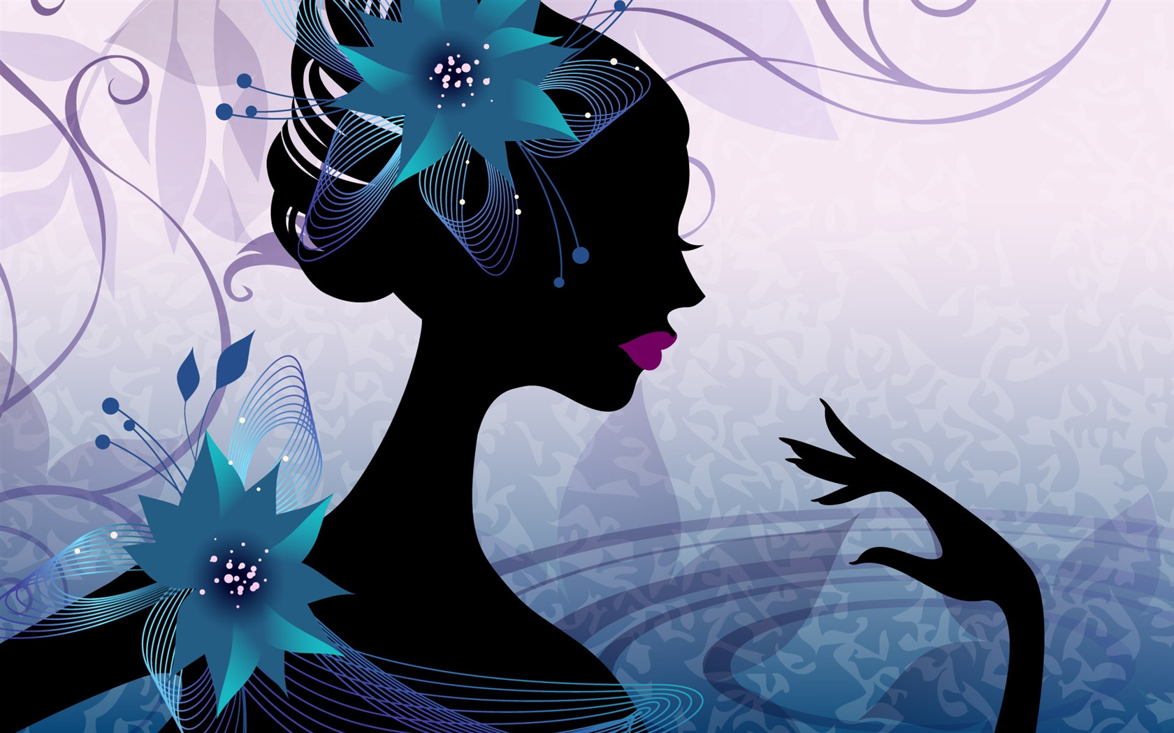 Vector happy childhood Wallpaper (5) #17 - 1680x1050