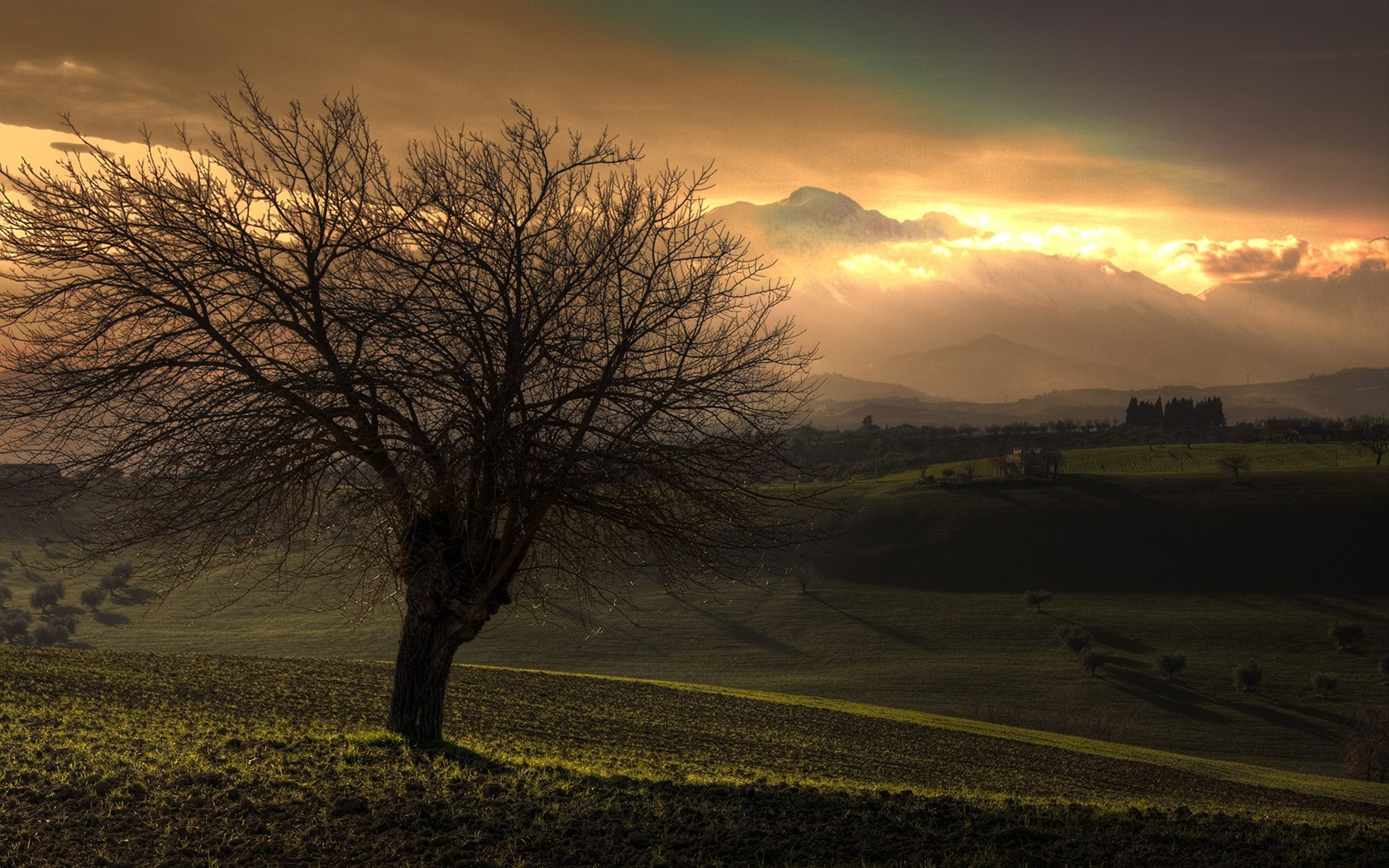 With the beat of natural scenery wallpaper #37 - 1680x1050