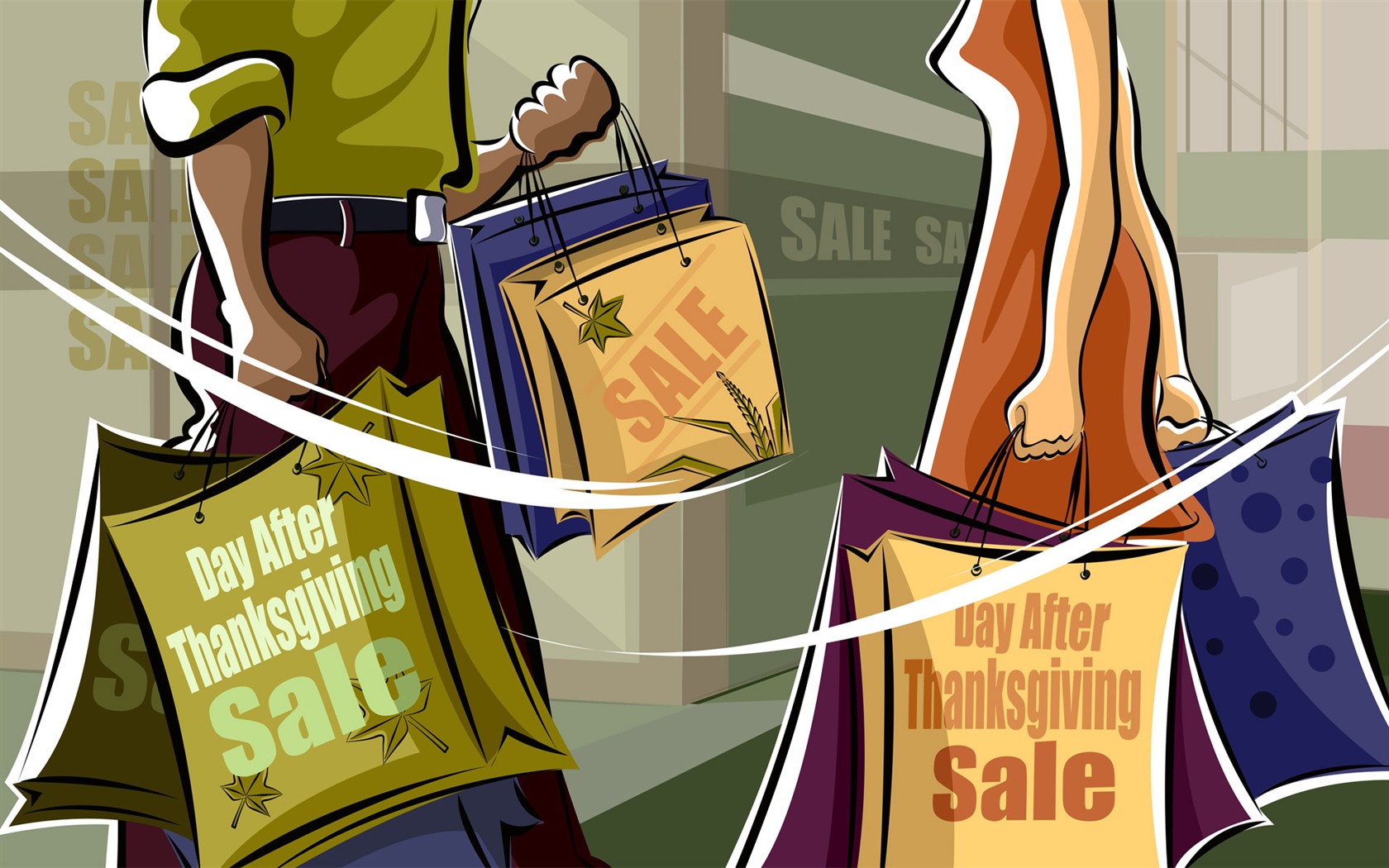 Thanksgiving theme wallpaper (2) #19 - 1680x1050