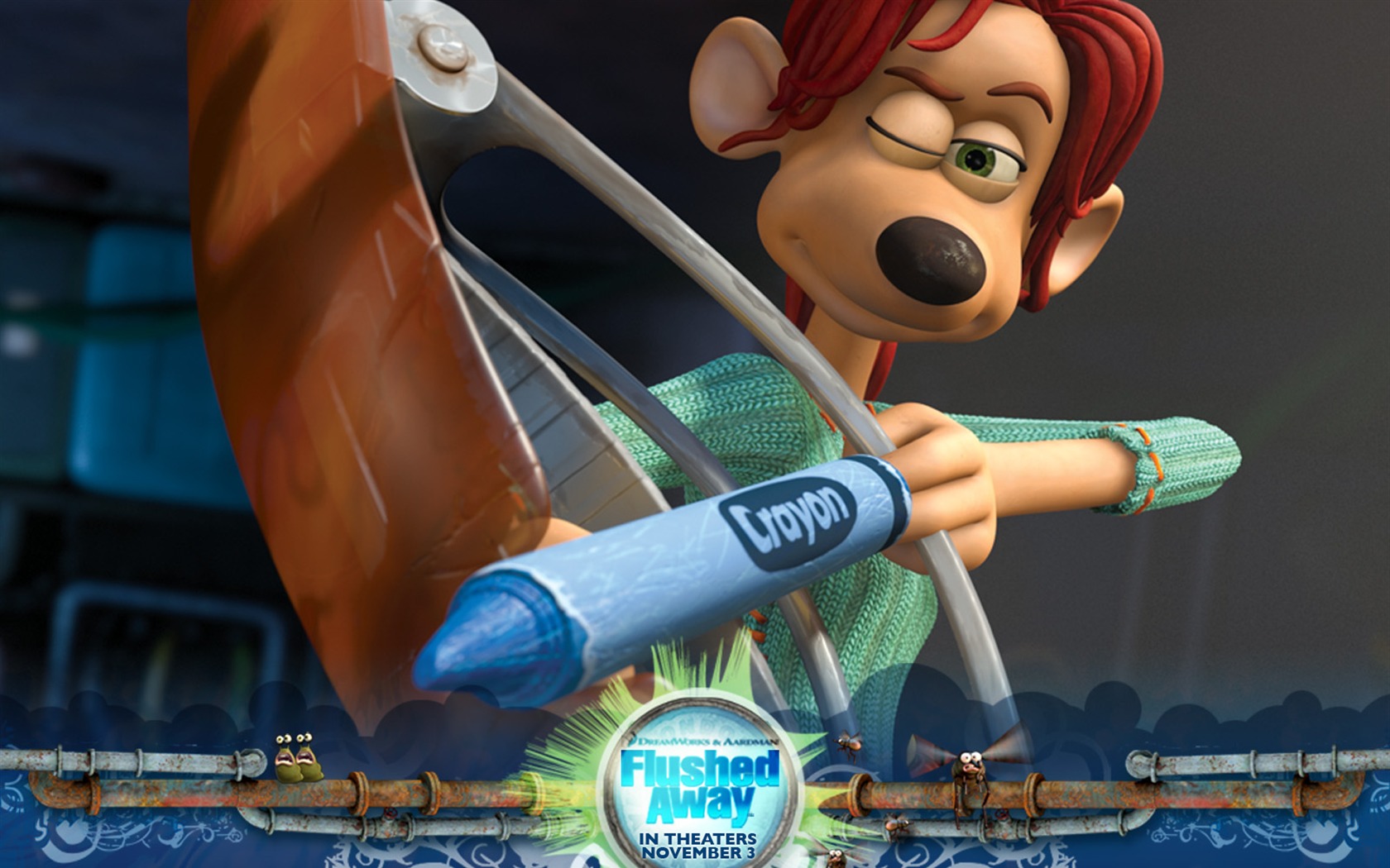 Flushed Away wallpaper #11 - 1680x1050