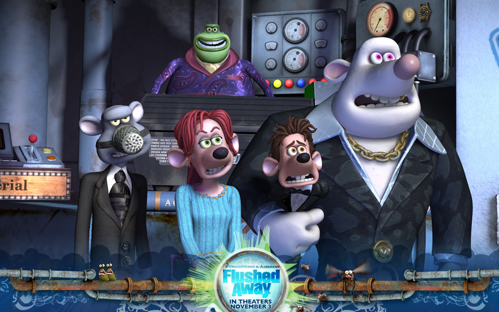 Flushed Away wallpaper #23 - 1680x1050