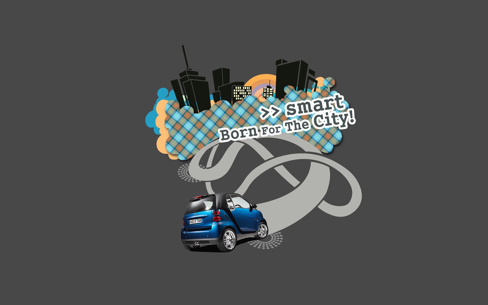 Smart automobilové tapety #5 - 1680x1050