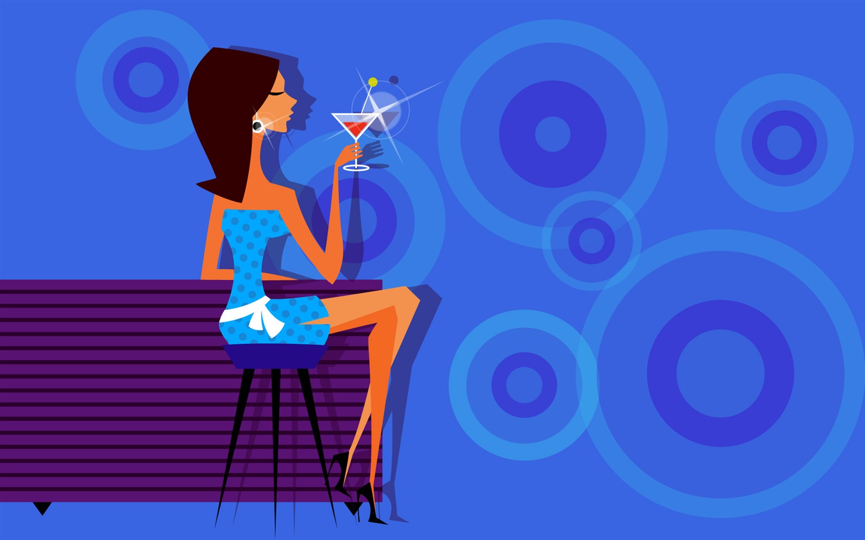 Vector Wallpaper leisure life (2) #14 - 1680x1050