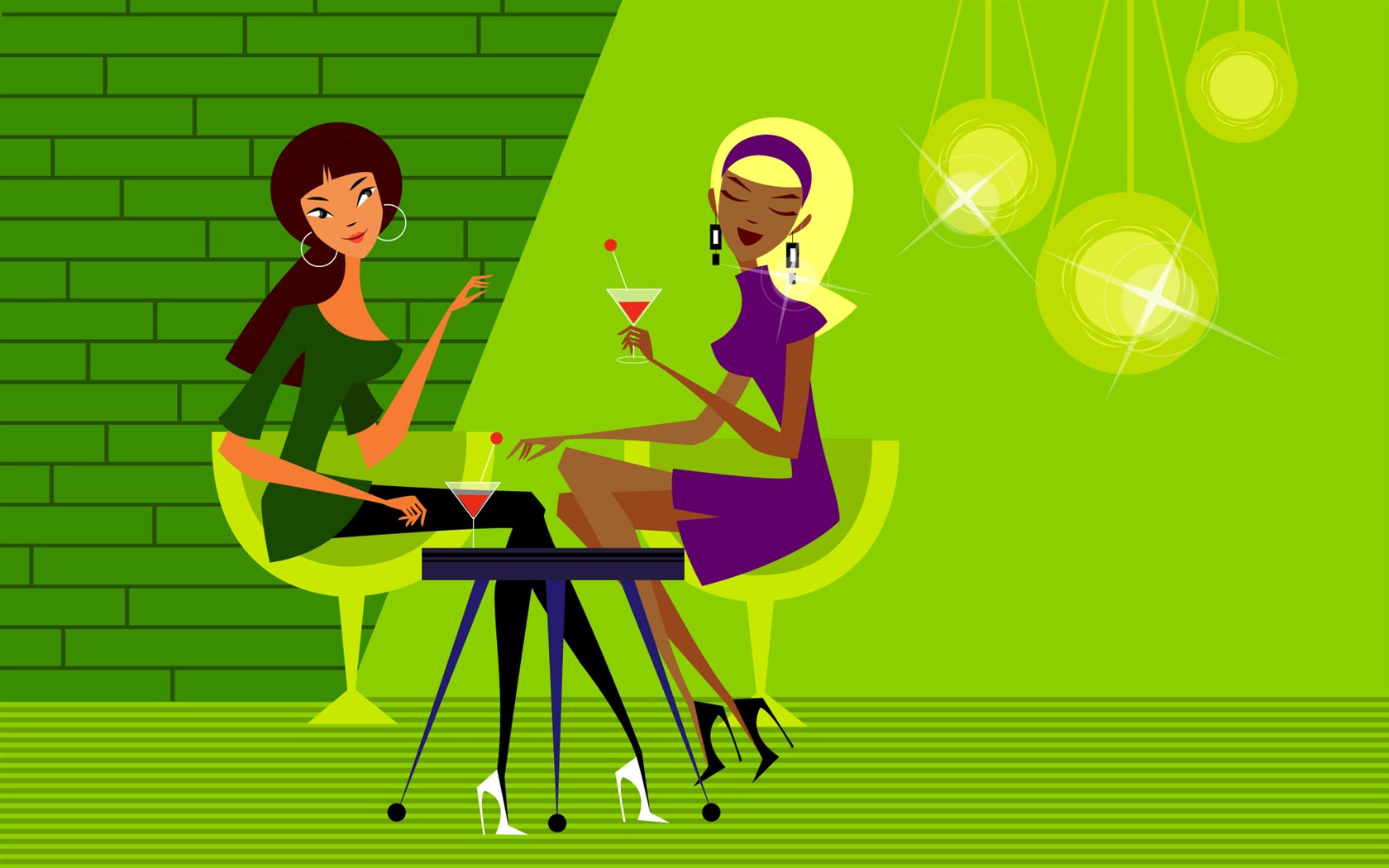 Vector Wallpaper leisure life (2) #15 - 1680x1050