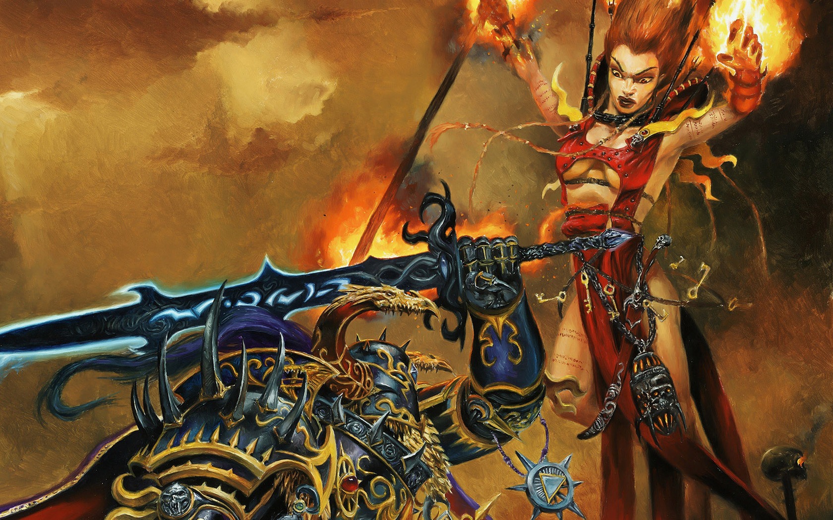 1080 Games Women CG wallpapers (2) #18 - 1680x1050