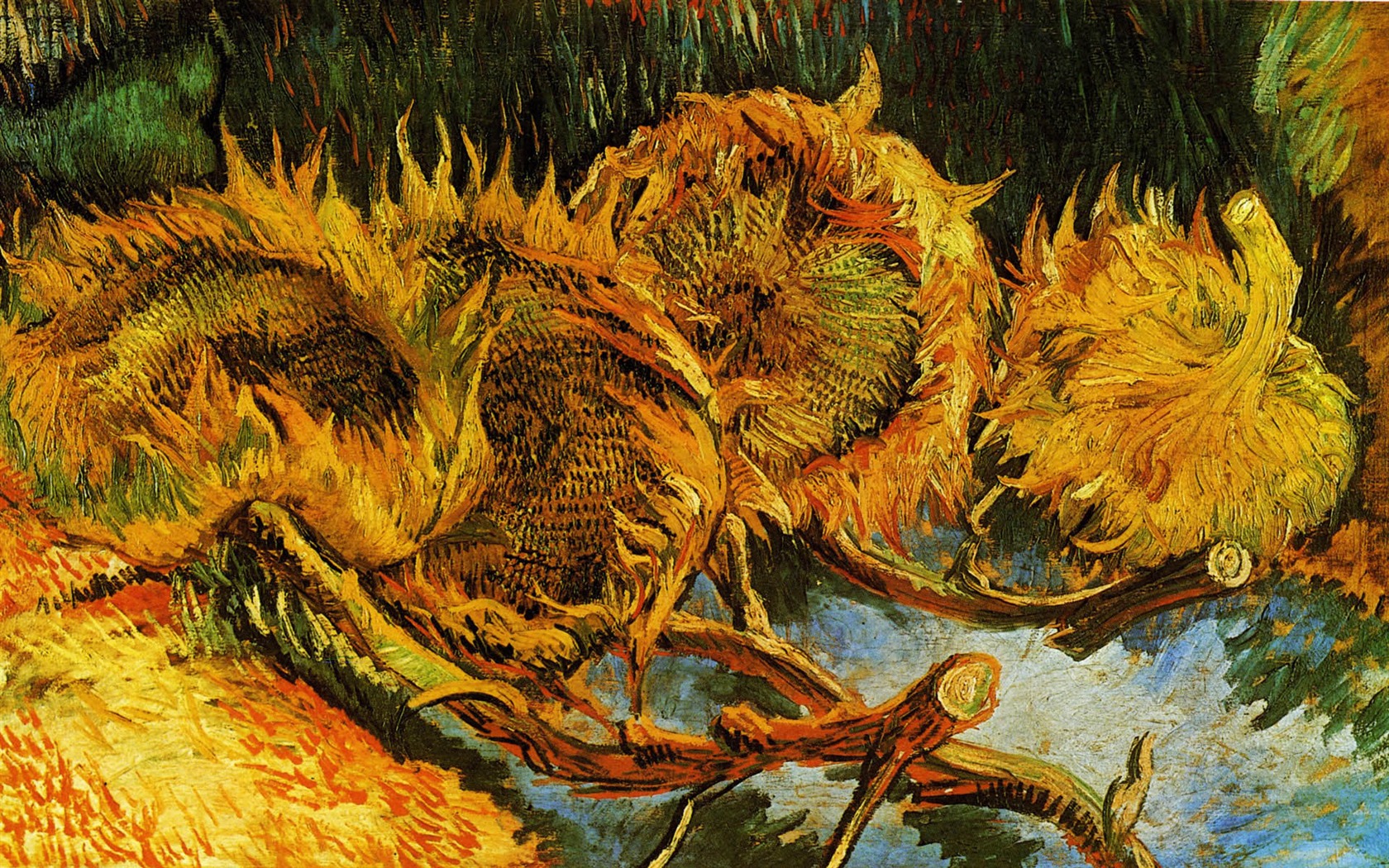 Vincent Van Gogh painting wallpaper (1) #3 - 1680x1050
