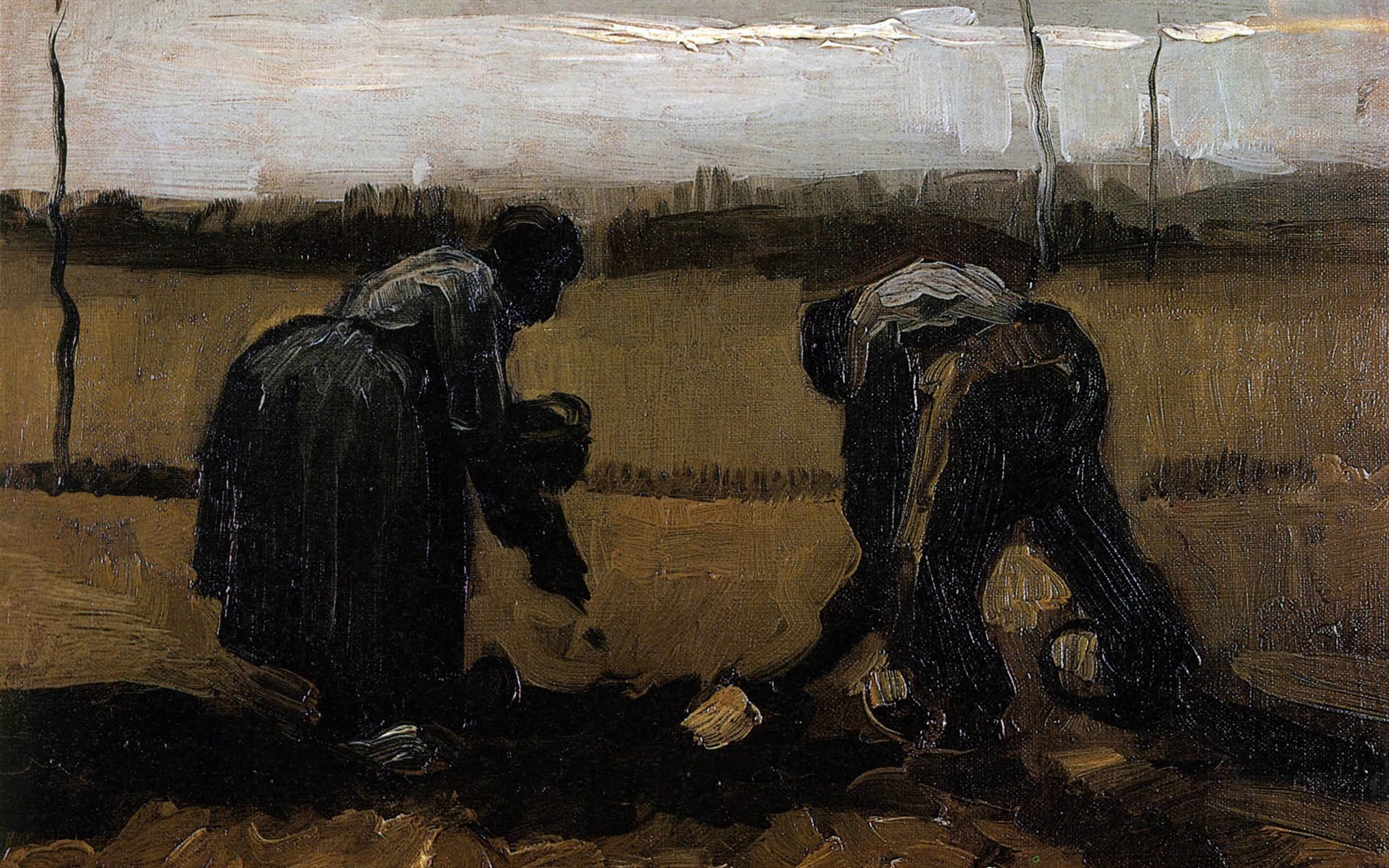 Vincent Van Gogh malování tapety (1) #12 - 1680x1050