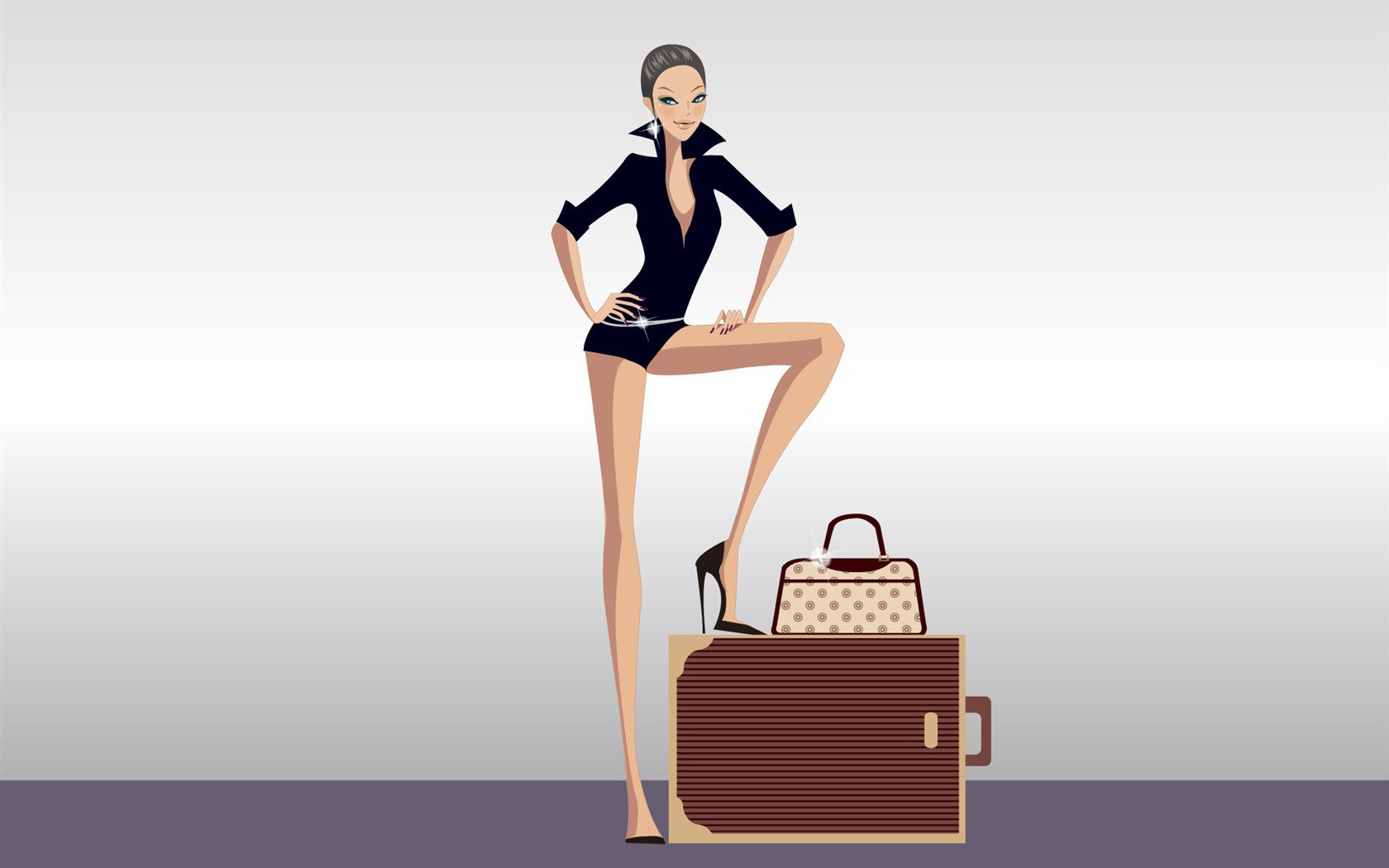 Vector Wallpaper leisure life (4) #4 - 1680x1050