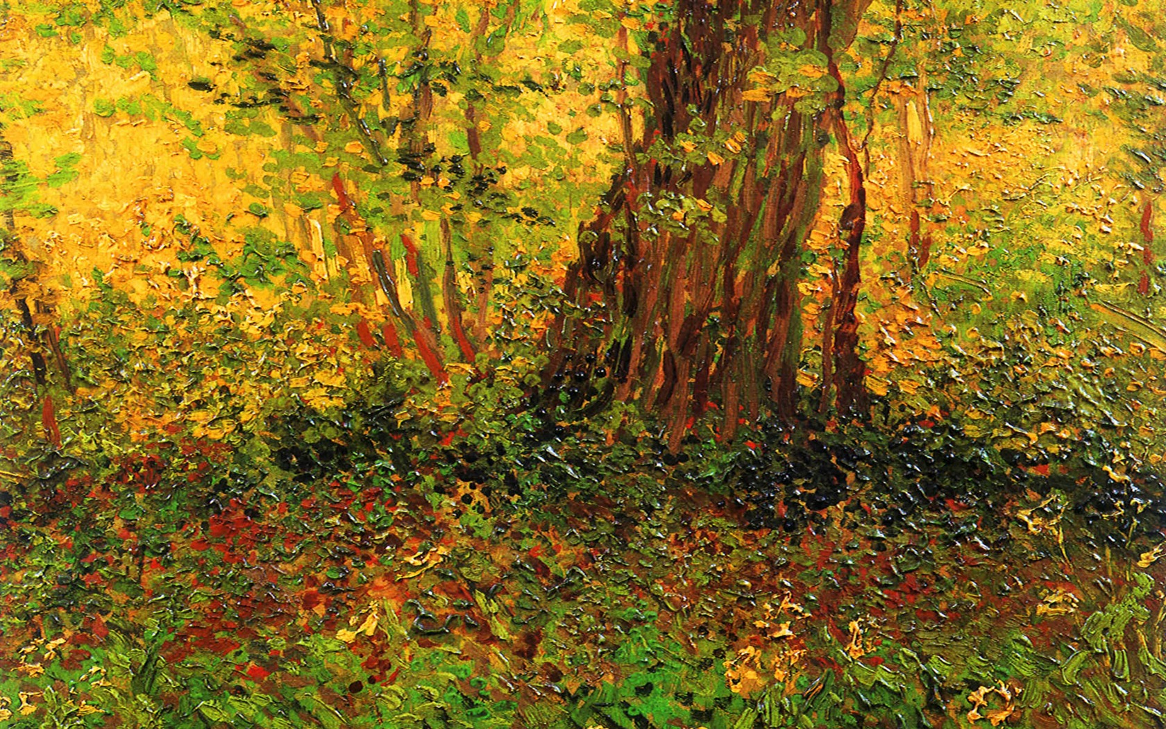 Vincent Van Gogh malování tapetu (2) #16 - 1680x1050