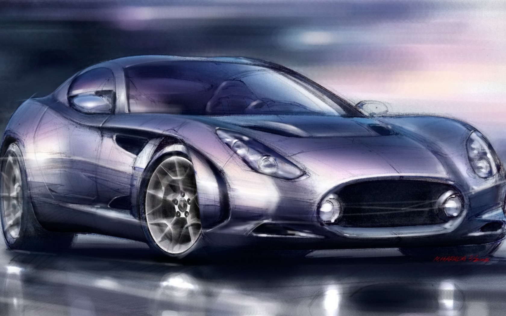 Zagato conçu Perana Z-One voiture de sport #10 - 1680x1050