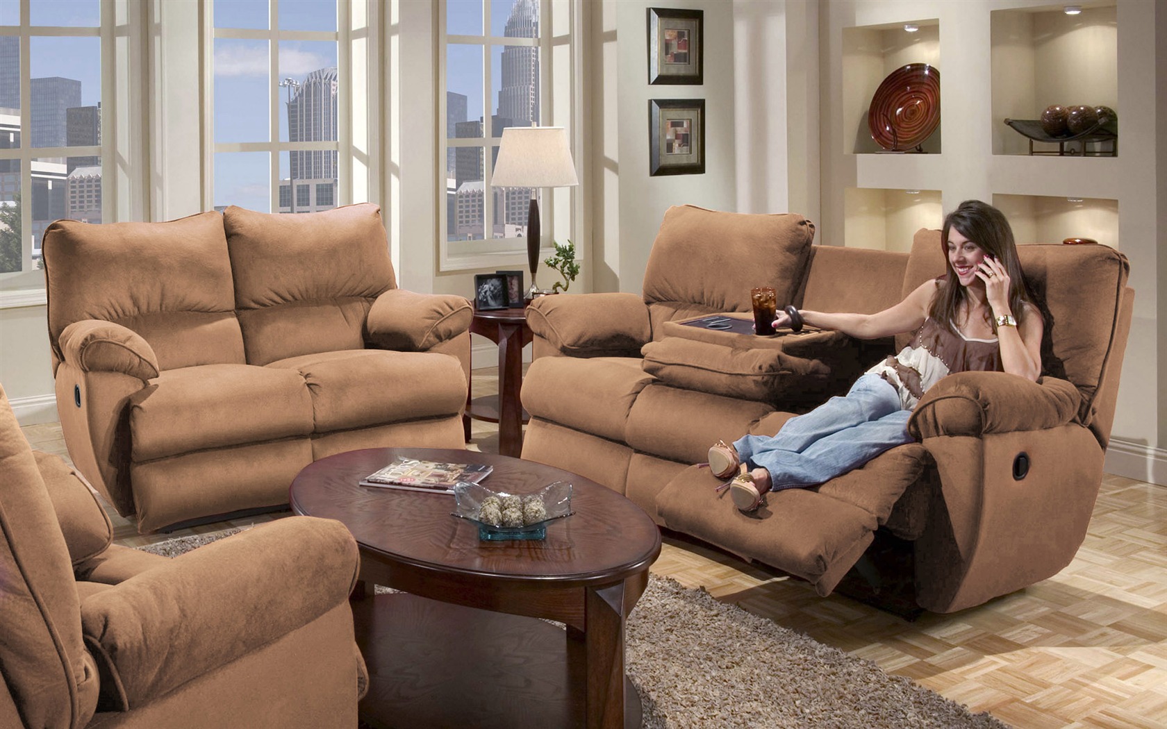 Living Room Photo Wallpaper (2) #6 - 1680x1050