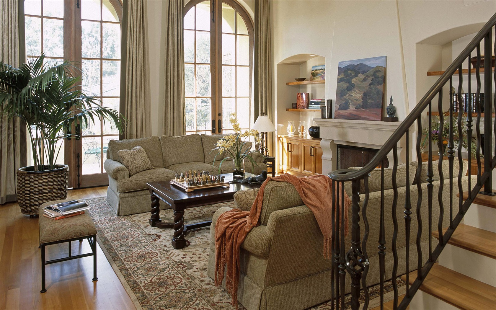 Living Room Photo Wallpaper (3) #7 - 1680x1050