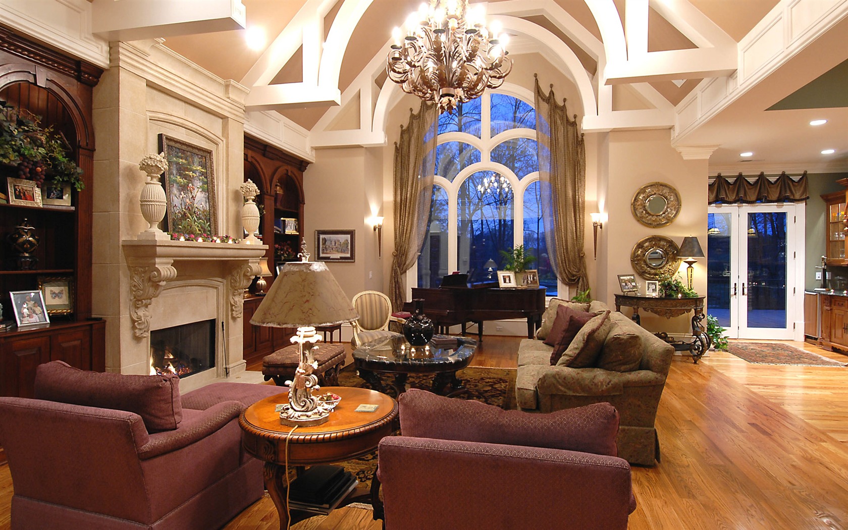 Living Room Photo Wallpaper (3) #11 - 1680x1050