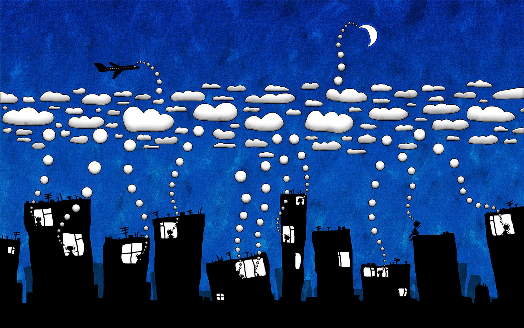 Vlads moon téma wallpaper #22 - 1680x1050