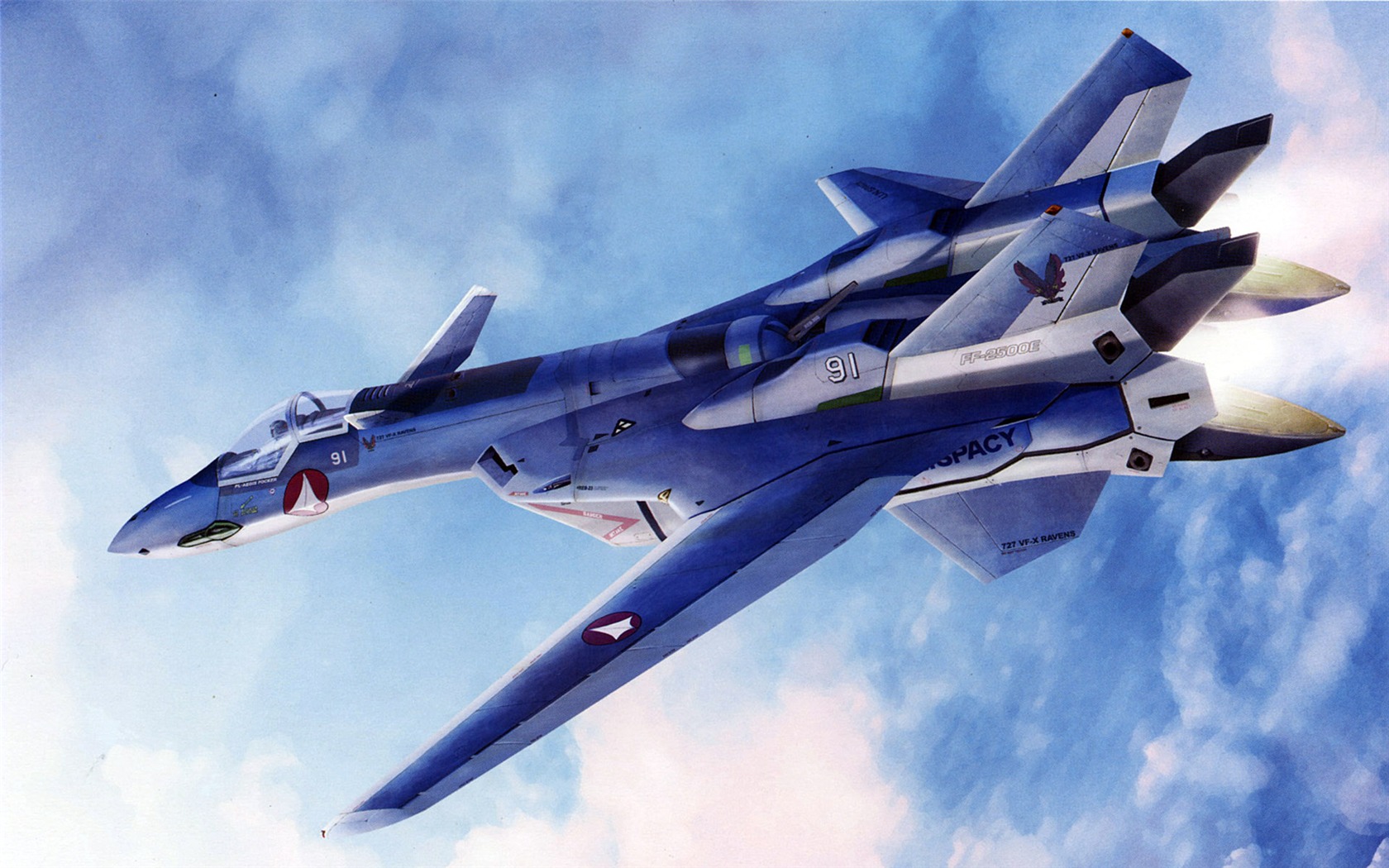 Macross bojovník tapetu (2) #9 - 1680x1050
