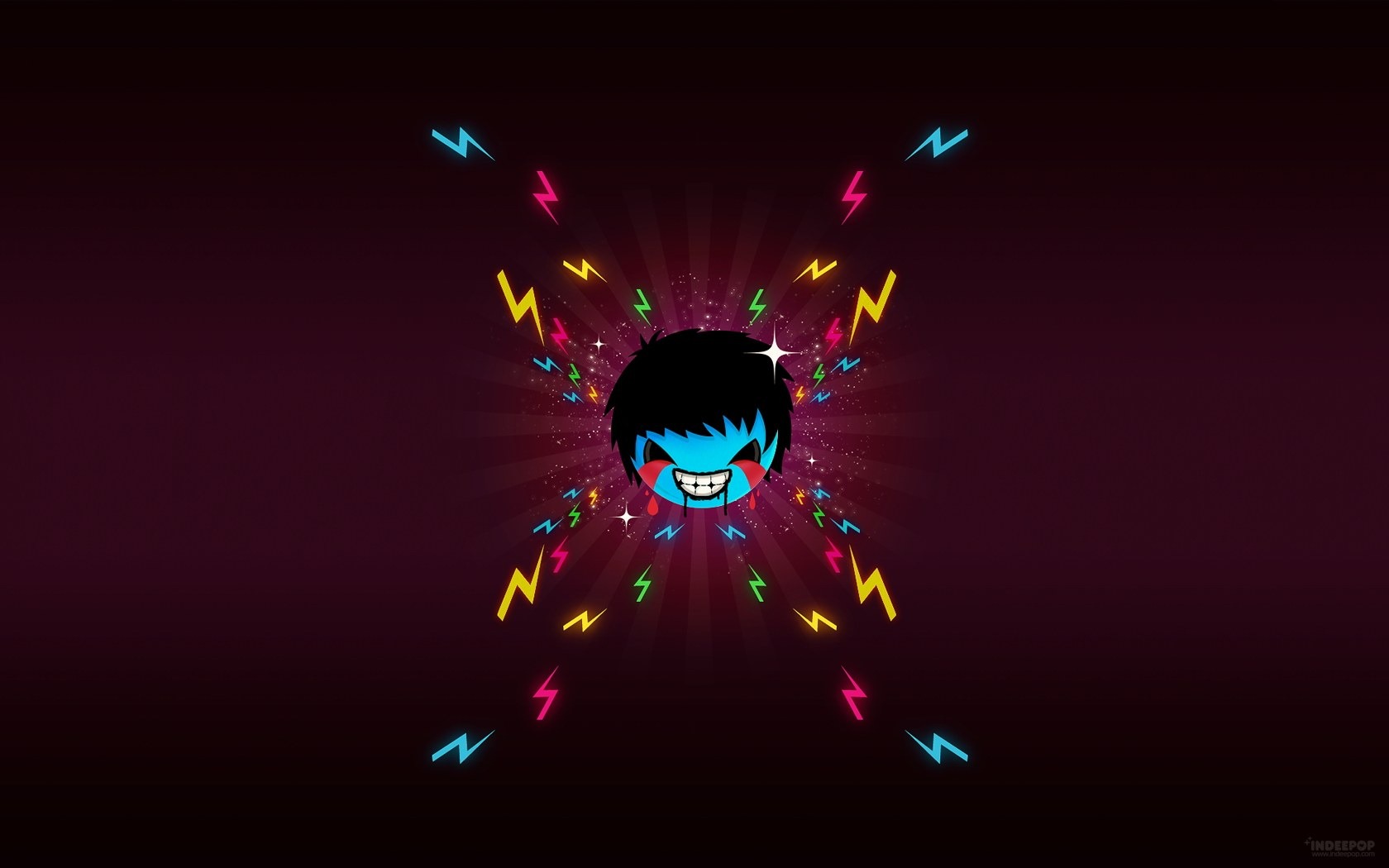 Indeepop kreativní tapety ilustrace design #7 - 1680x1050