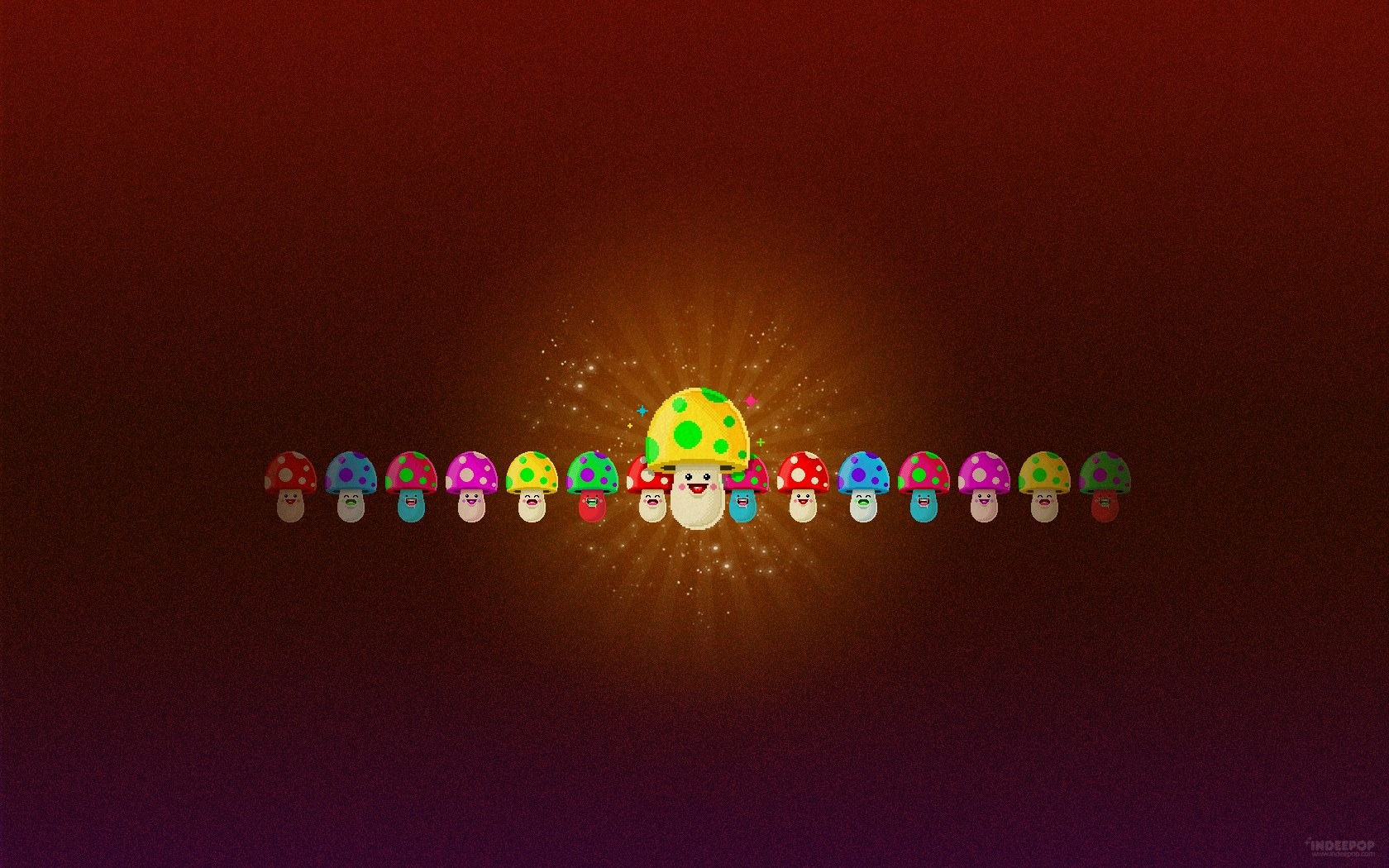 Indeepop creative illustration design wallpapers #22 - 1680x1050