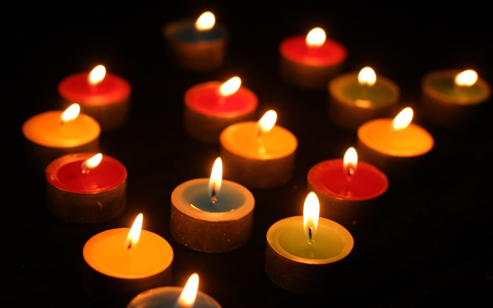 Candlelit wallpaper (3) #5 - 1680x1050