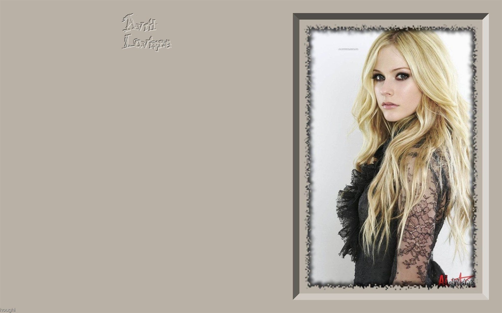 Avril Lavigne 艾薇儿·拉维妮 美女壁纸5 - 1680x1050