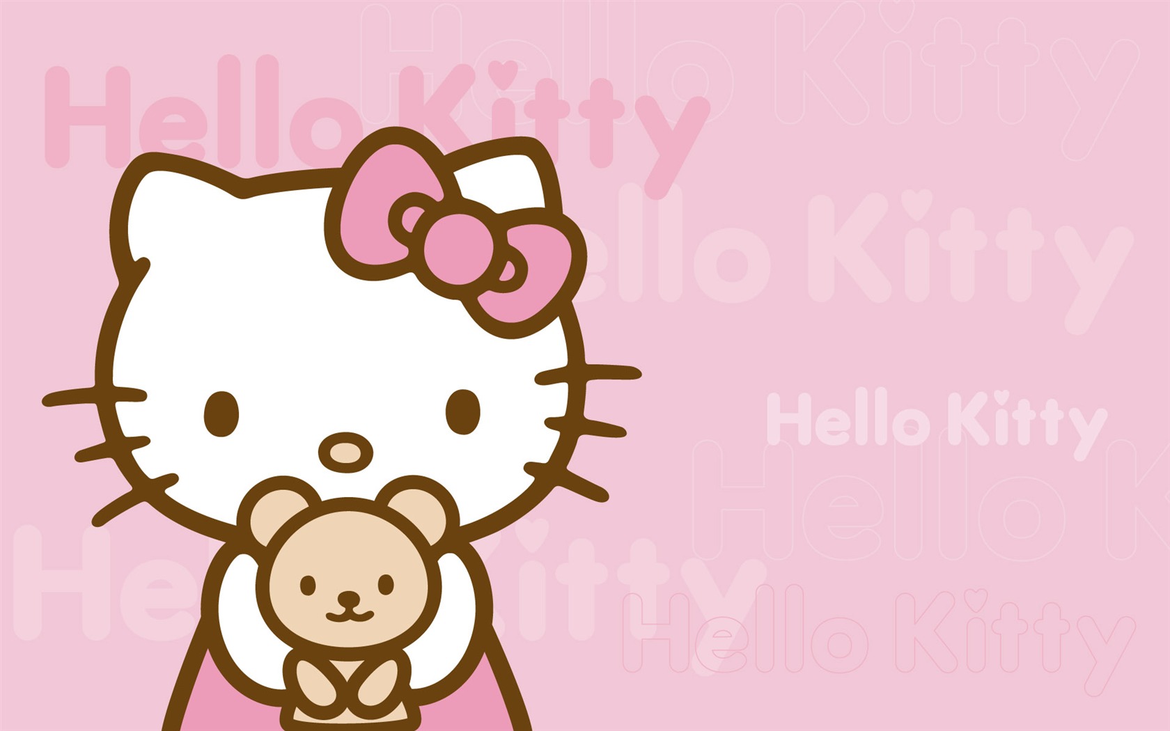 Fond d'écran HelloKitty (1) #3 - 1680x1050