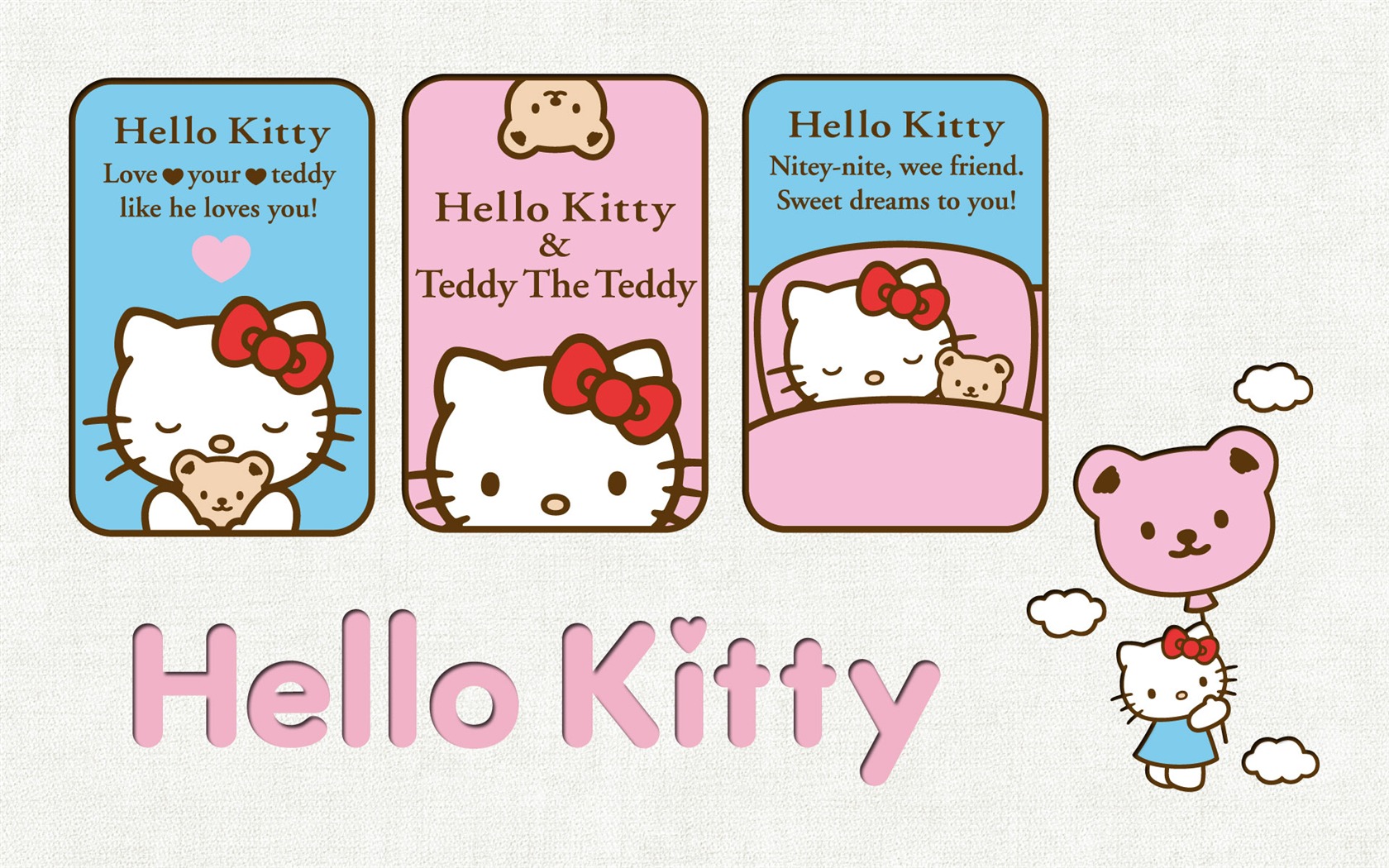 Fond d'écran HelloKitty (1) #7 - 1680x1050